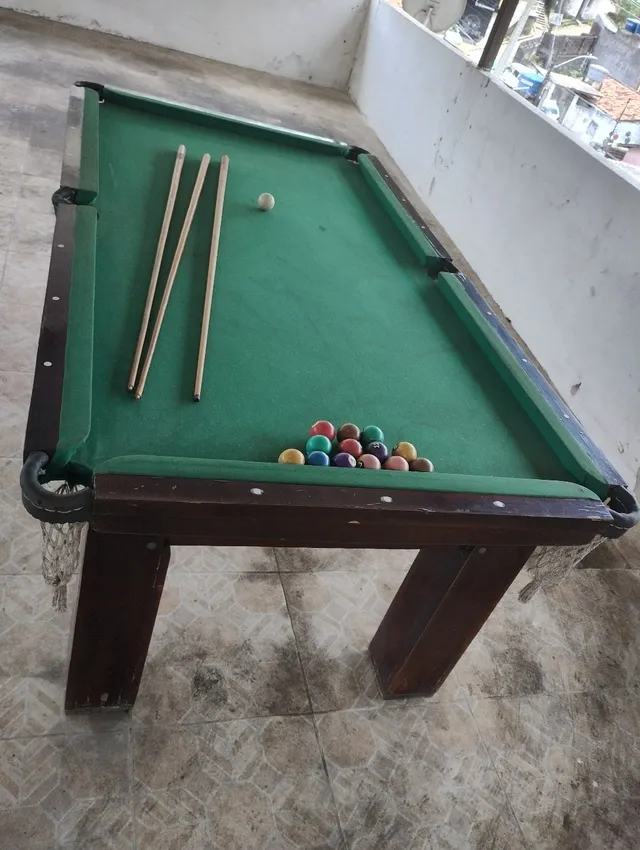 Vendo mesa de sinuca (preço negociável ) - Esportes e ginástica - Panamá,  Campo Grande 1251394697