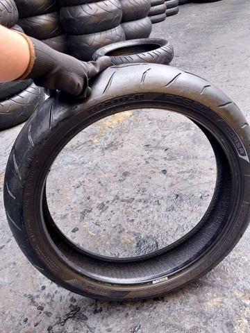 pneu usado pirelli  diablo rosso corsa 120/70-17 - Foto 4