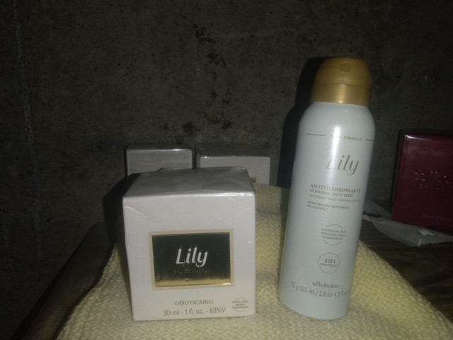 Kit perfume lily + desodorante lily