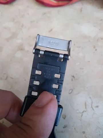 relógio casio GA 100 Preto e azul  - Foto 5
