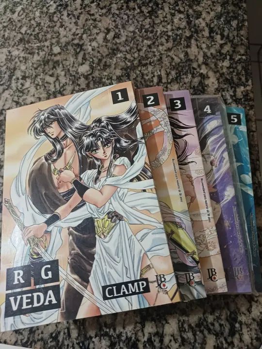 Mangás RG Veda - CLAMP