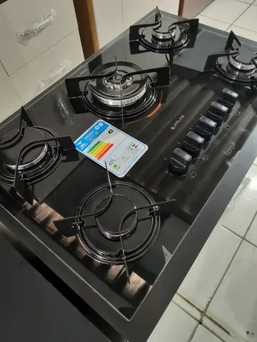 Cooktop cooktop atlas tripla chamas com acendimento automático  - Foto 3