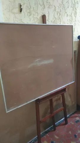 Quadro branco 0,90m x 1,20m, original, no estado. - Foto 3