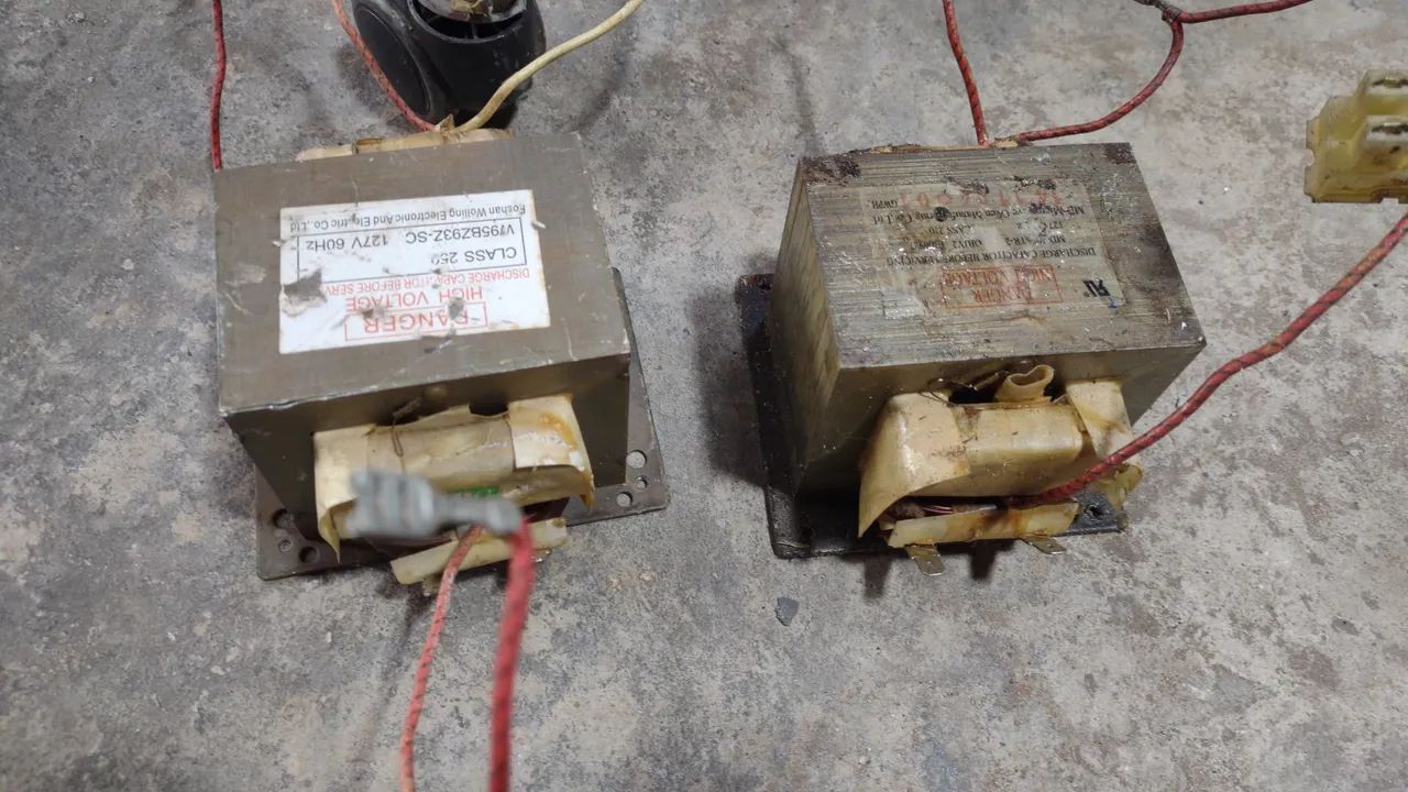 Magnetron, transformador, capacitor e peças para microondas em geral - Foto 4