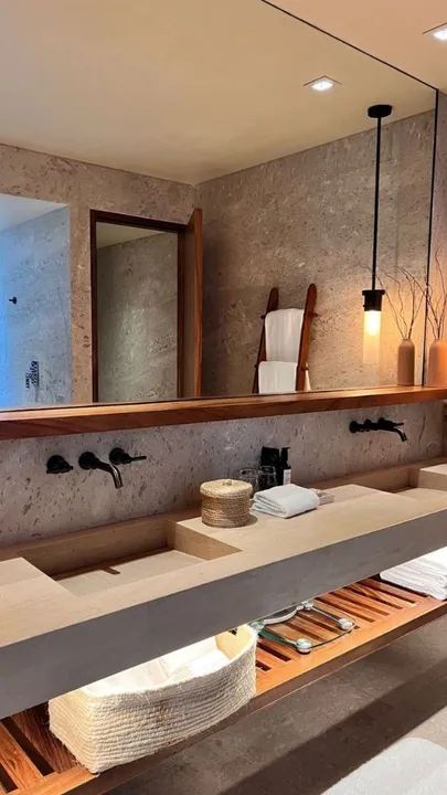 Bancada de Madeira para Lavabo  - Foto 3