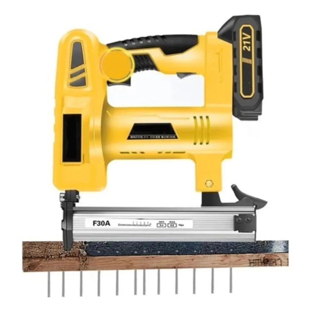 Grampeador Portátil Profissional Elétrico Para Tapeceiro Moldura 21V BOMDER 9701 - Foto 2