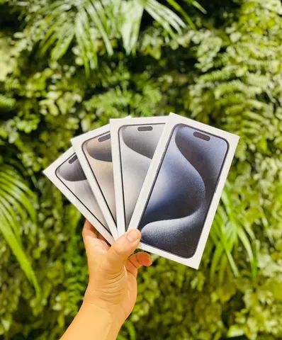 IPHONE 15 PRO NOVO - PARCELO EM ATÉ 18X 