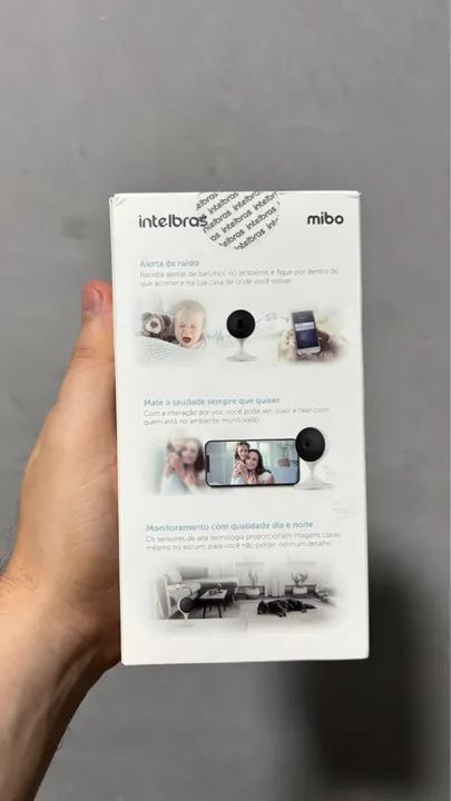 Câmera de Segurança Intelbras Mibo iM3 - Nova - Foto 4