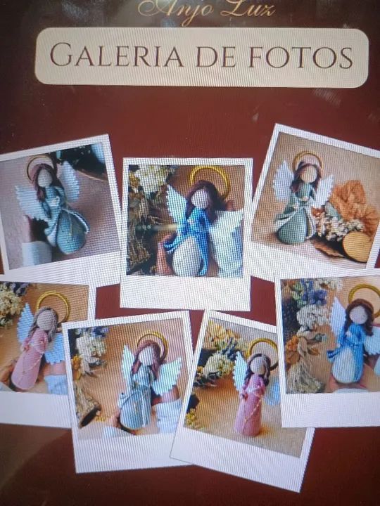 Anjo de Crochê - Decoração para o Lar - Foto 4