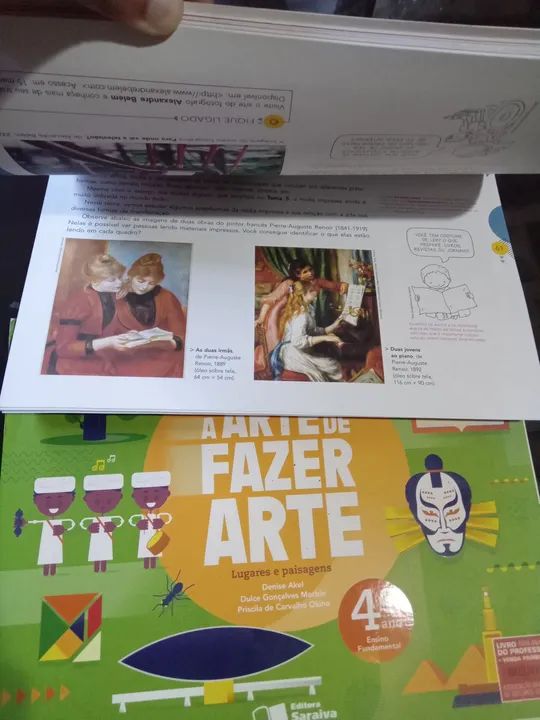 Dois livros didáticos A arte de fazer Arte 4° e 5° ano do ens. Fundamental - Foto 4