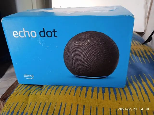 Echo Dot (5ª geração) Smart Speaker com Alexa  Preto + Smart