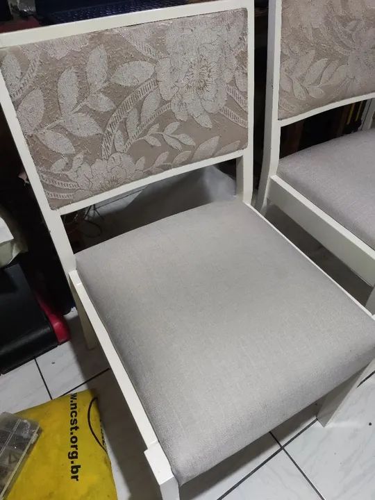 4 cadeiras de sala de jantar ENTREGO LEIA  - Foto 3