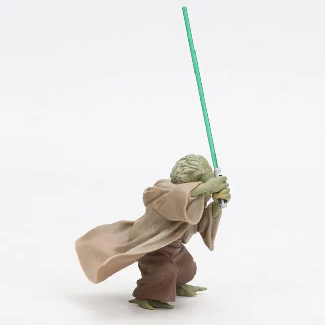 Boneco Star Wars Mestre Yoda Miniatura Action Figure Baby - Foto 6