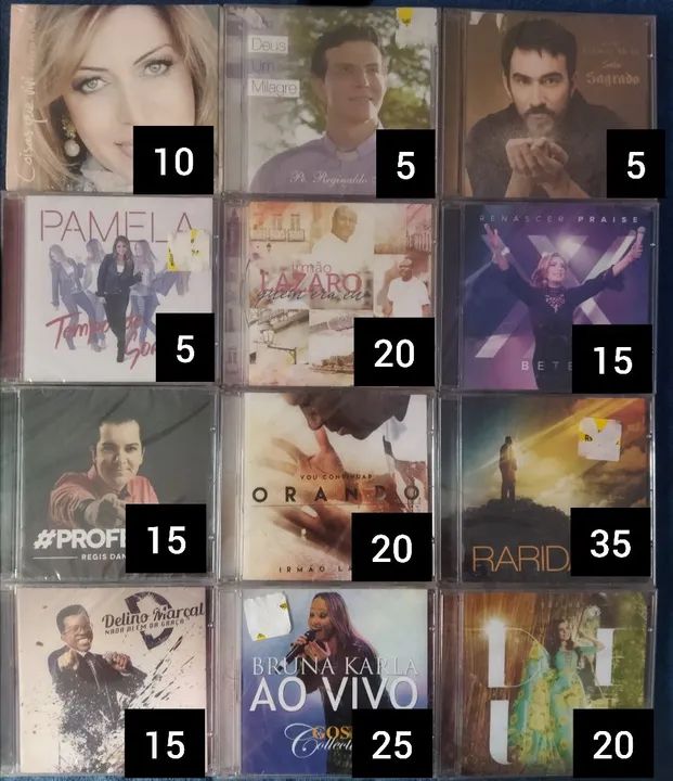 CDs Gospel, Sertanejo, Rock, Internacional e Nacional. - Foto 2