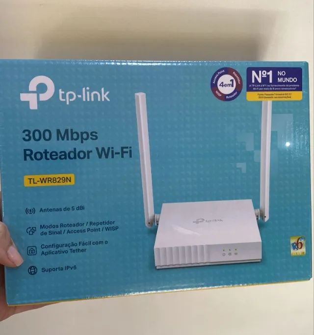 Roteador Wi-Fi 300mbps TL-WR829N - TP-Link Loja Coimbra Computadores Entregamos