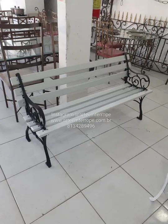 Banco de jardim - Arte em Ferro - Foto 5
