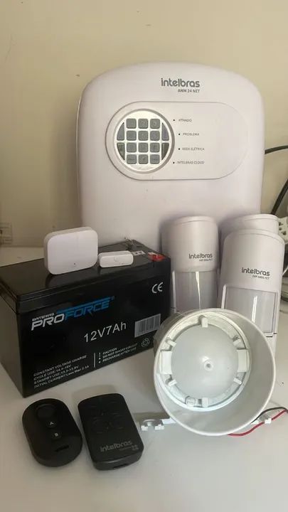 Kit central de alarme Intelbras