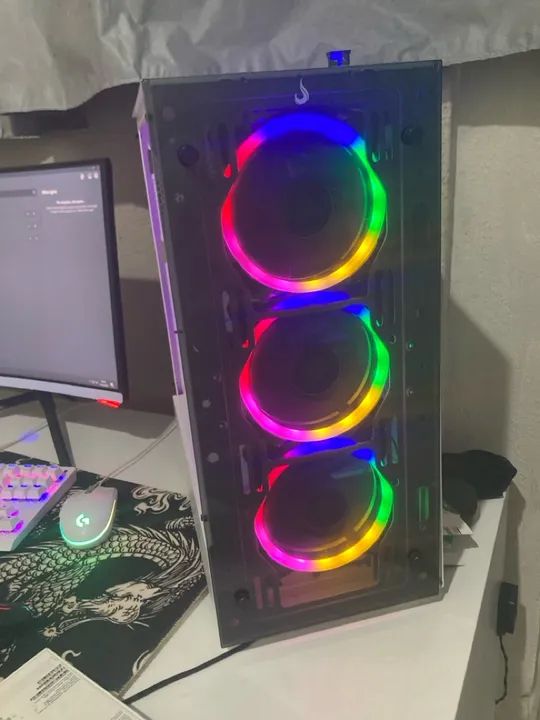 Gabinete de PC Gamer (não possui tampa lateral) - Foto 2