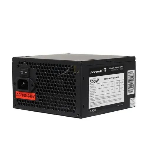 Fonte Gamer ATX Fortrek Black Hawk 500W 80 Plus Bronze PFC Ativo - WZetta - Foto 2
