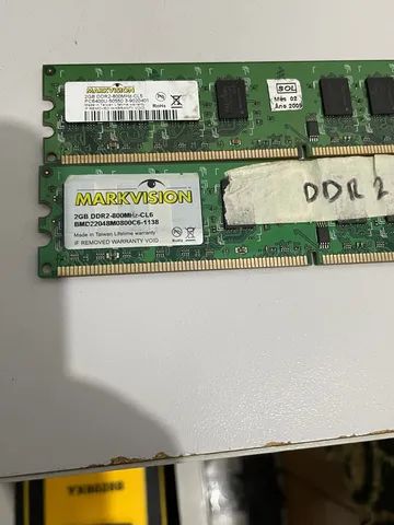 MEMÓRIAS DDR2 e DDR3 - Foto 3
