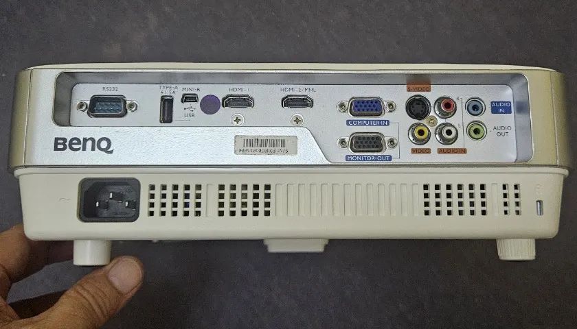 Projetor DataShow BenQ 3200 Lumens WXGA, Gde Angular, 2 HDMI, USB PC, RCA, Novíss, Garant  - Foto 4