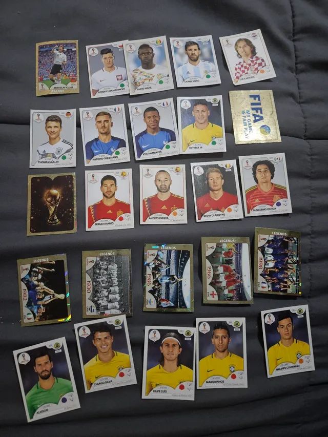 Figurinhas copa do mundo 2018