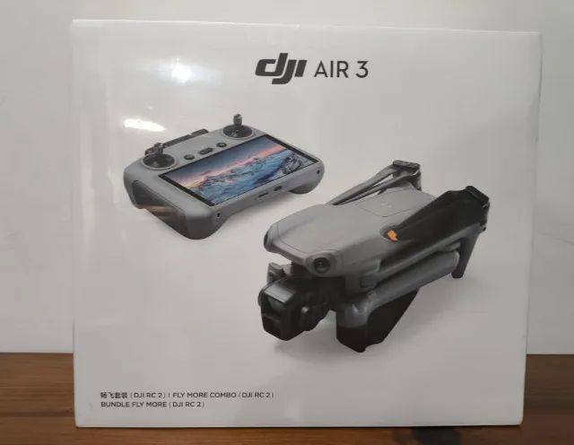 Drone Dji Air 3 Combo Fly More (Controle com tela) - Lacrado