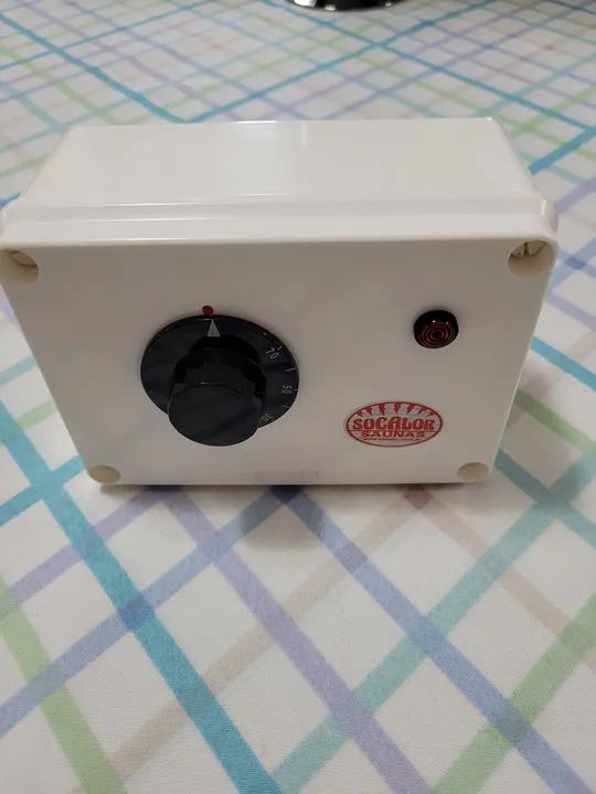 Comando analógico regulador temperatura da sauna  - Foto 2