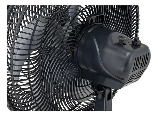 Ventilador De Mesa Turbo 6 Pás 50cm 126w Cinza 3 Velocidades - Foto 4