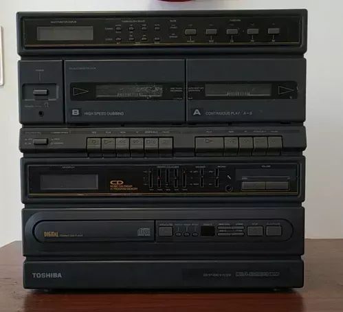 Som Toshiba Cm-3239cd - System 3* Em 1 - Auxiliar Adaptado - Leia atentamente a descrição