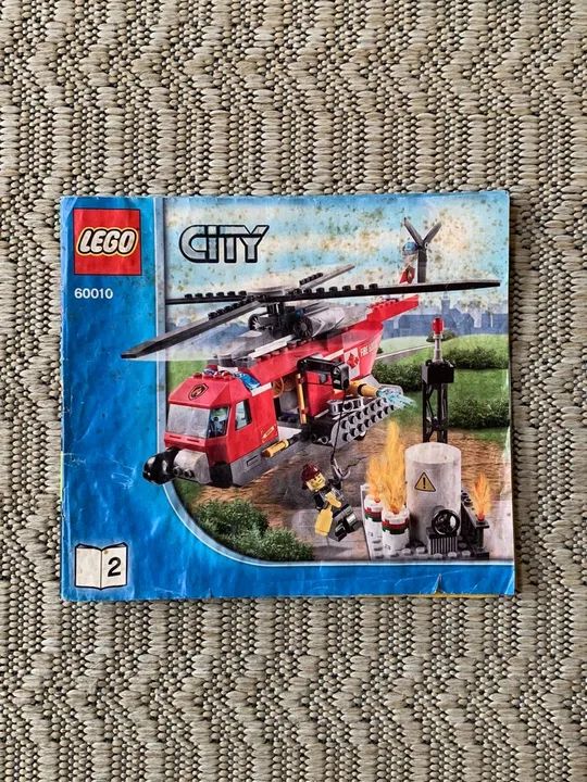 Lego city 60010 fire helicopter Hobbies e coleções Vila