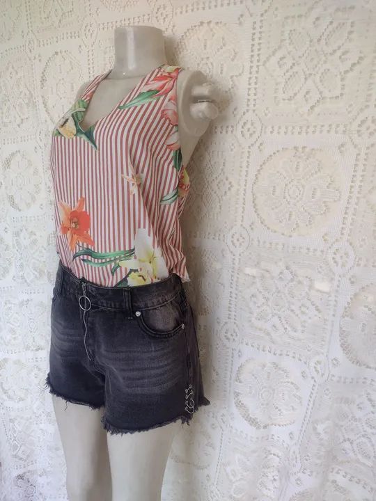 Short Jeans Black feminino  - Foto 2