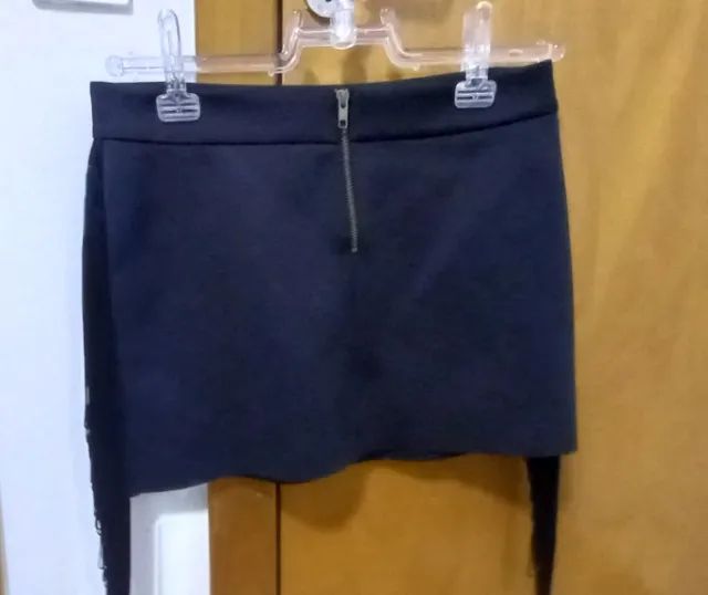 Mini saia com franjas - Foto 2