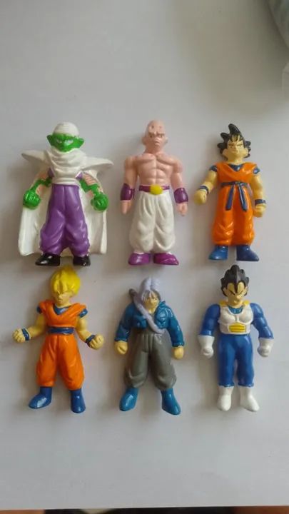 Bonecos Dragon Ball Z - 6 peças