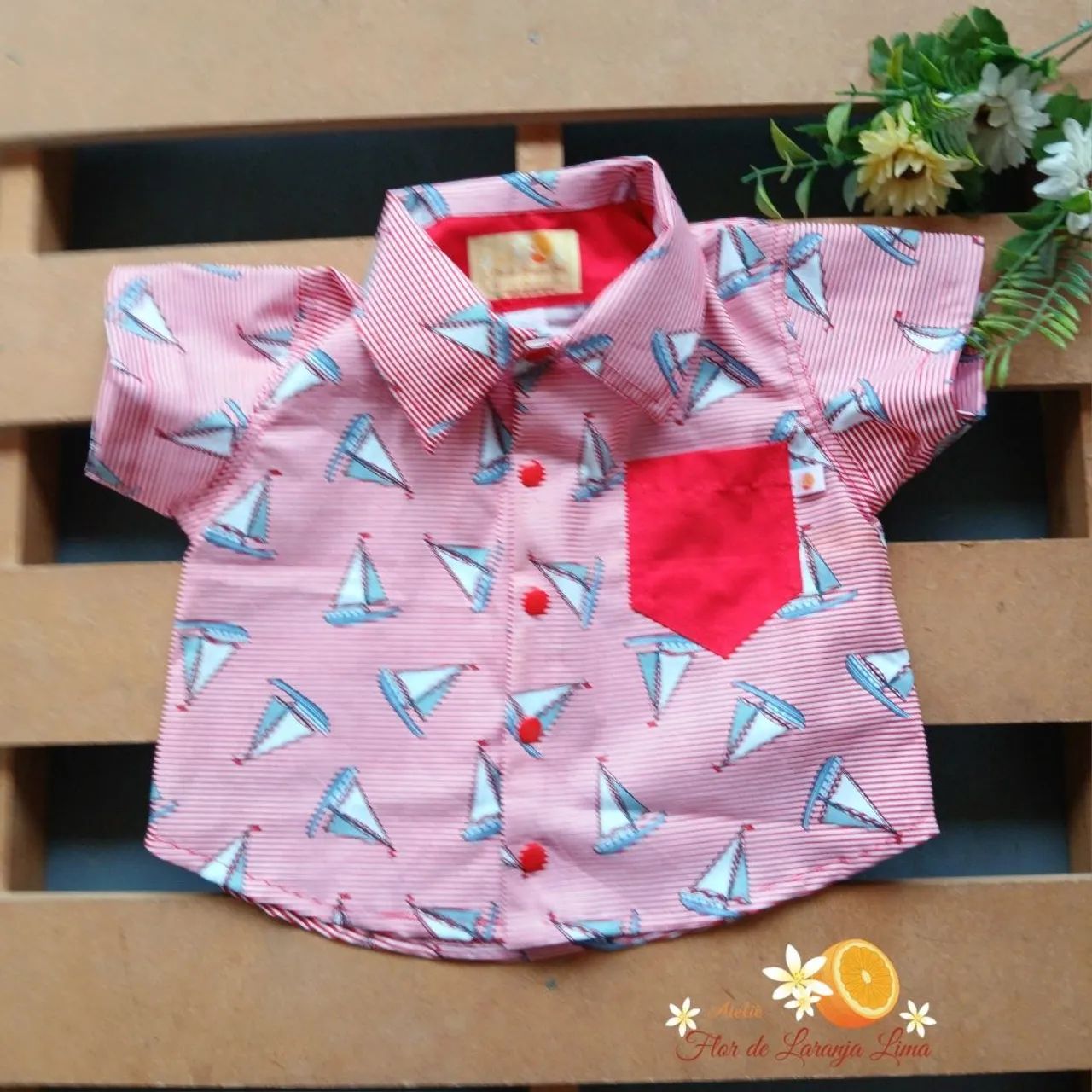 Camisa pra bebês 100% algodão  - Foto 5