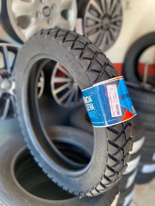 Pneu 110/90/17 traseiro Vipal (instalação gratuita) - Foto 2