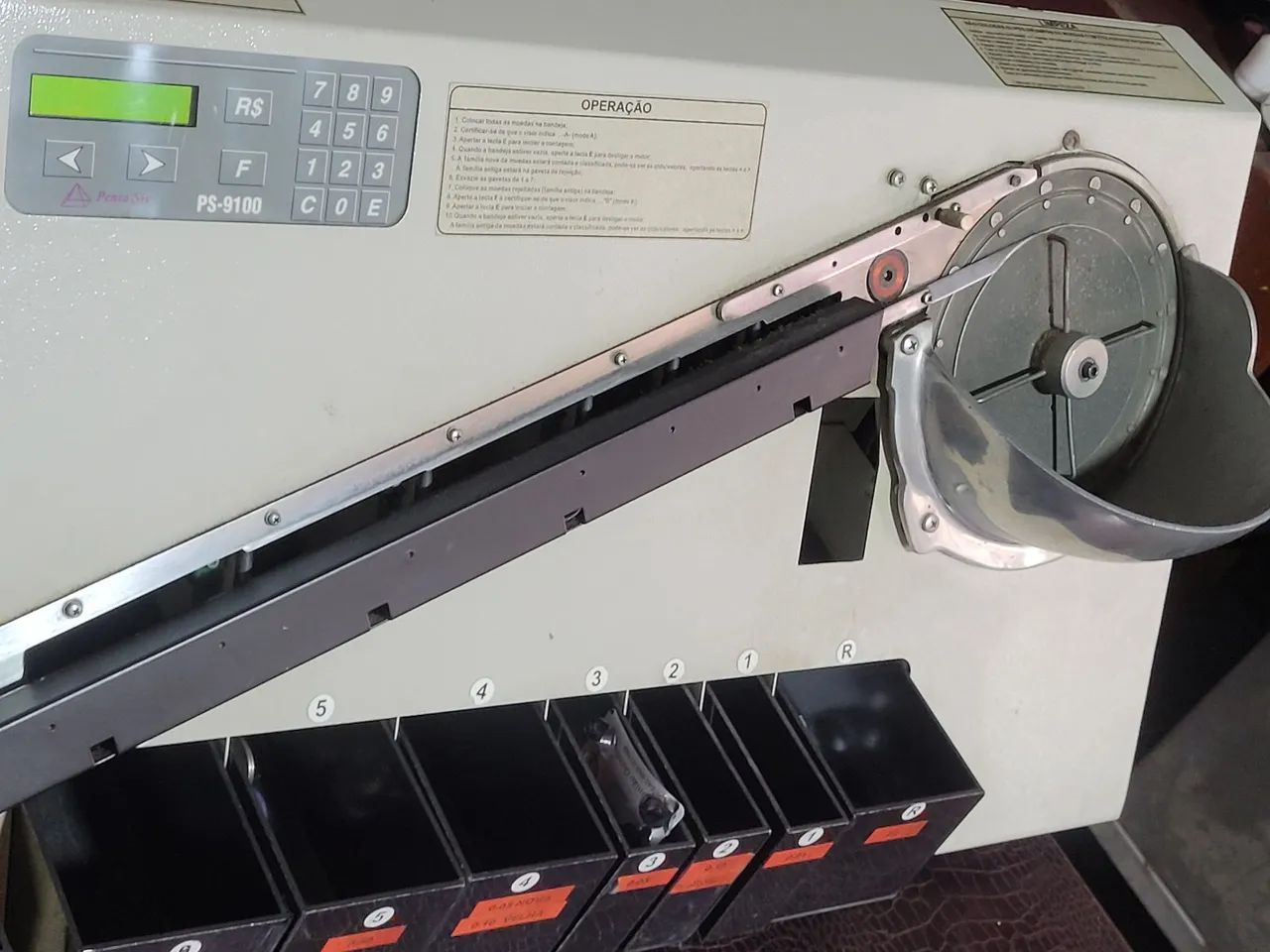 Contadora e separadora de moedas  - Foto 3