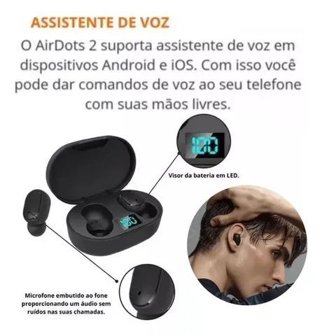 Fone de Ouvido Bluetooth Sem Fio - Foto 5
