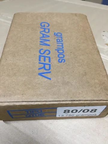 Grampo tapeceiro 80/08. 13750un