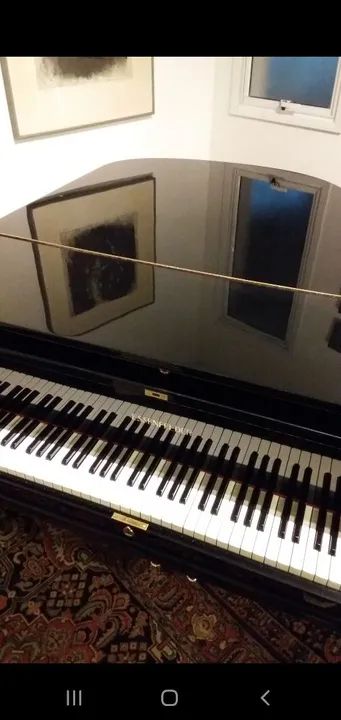 Piano de cauda Essenfelder meia cauda Yamaha gb1 Steinway imbuia Fritz Dobbert - Foto 2