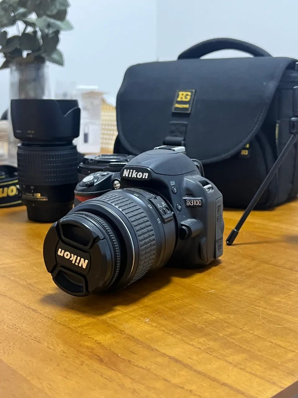 Nikon D3100 + 3 Lentes (18-55 | 55-200 | 50mm) + Acessórios - Kit