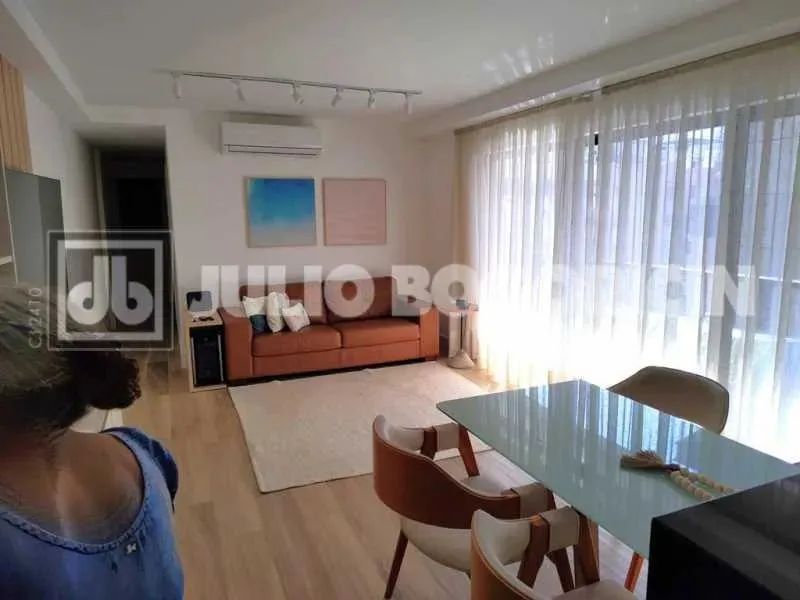 Leblon, Locação, Prédio Super Novo, Moderno, Lazer, Academia, Varanda, Sala, Original 3 Qu - Foto 2