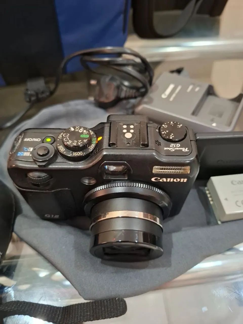 Canon PowerShot G12 - Completa e Funcionando 100% - Lente Perfeita