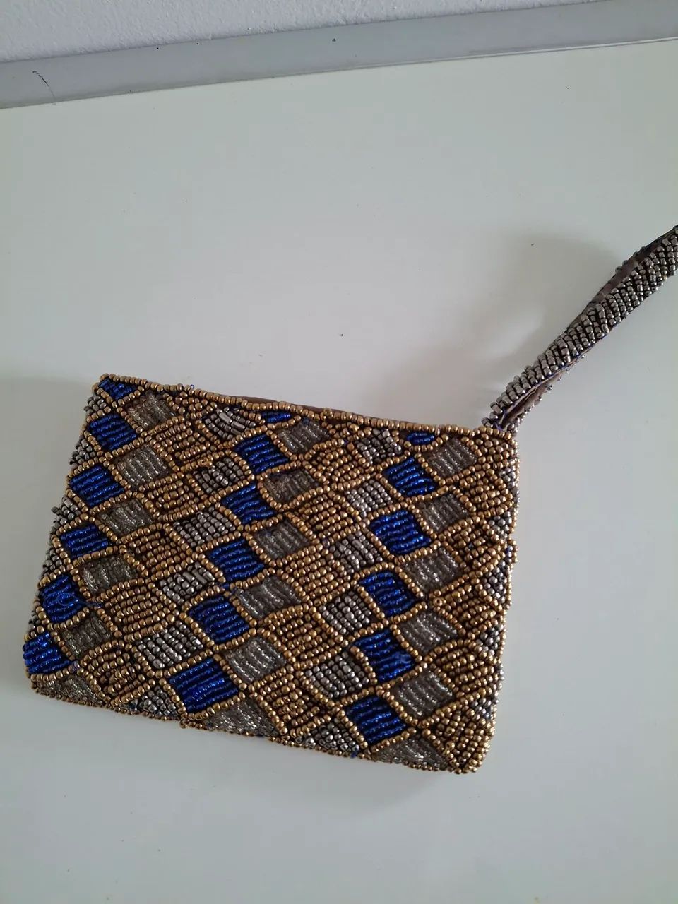 Bolsa de mão porta moedas antiga - Foto 3