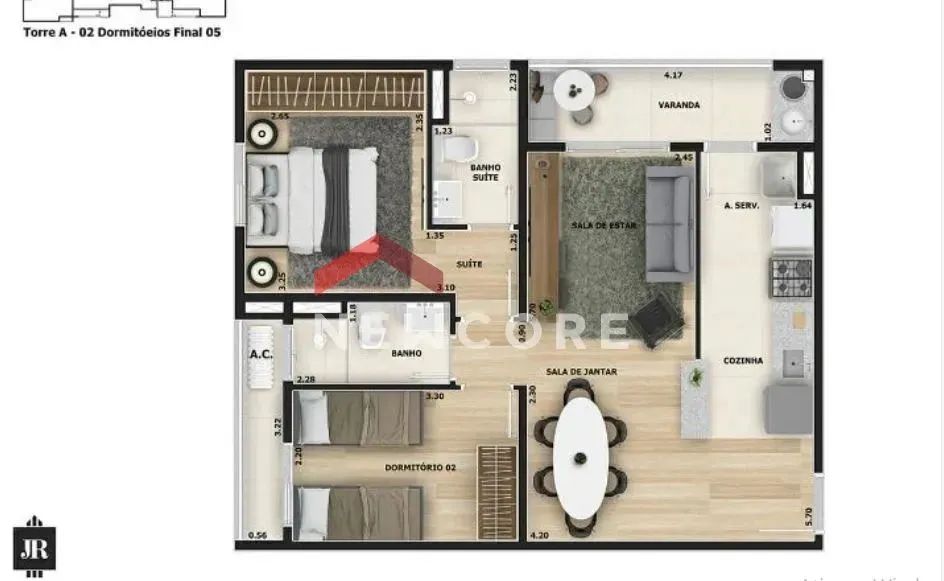 Apartamento em Rua Elias Rodrigues Claro - Jardim São Carlos - Sorocaba/SP - Foto 5