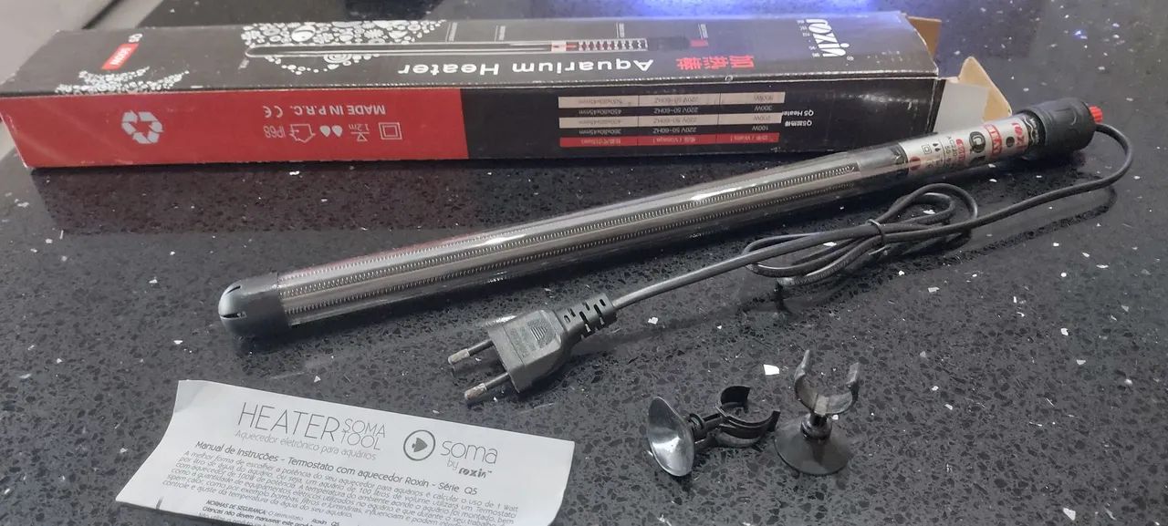 Aquecedor para Aquário Roxi Q5 500W - Foto 2
