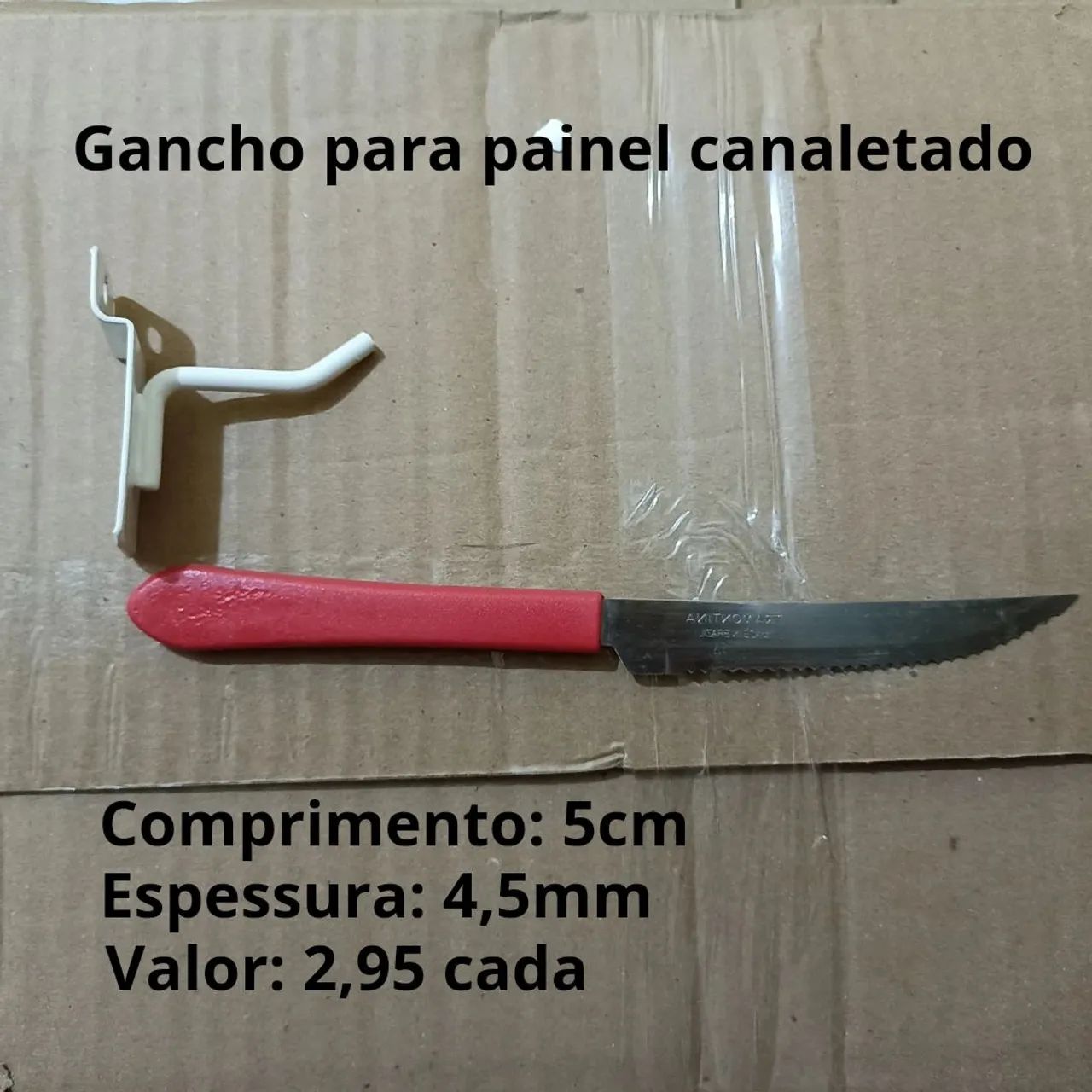 Gancho para painel apartir de 2,80- entrega grátis  - Foto 2
