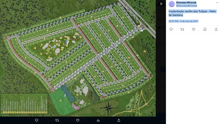 Jardim das Tulipas - Terreno em condomínio fechado 200 m² (Quitado)