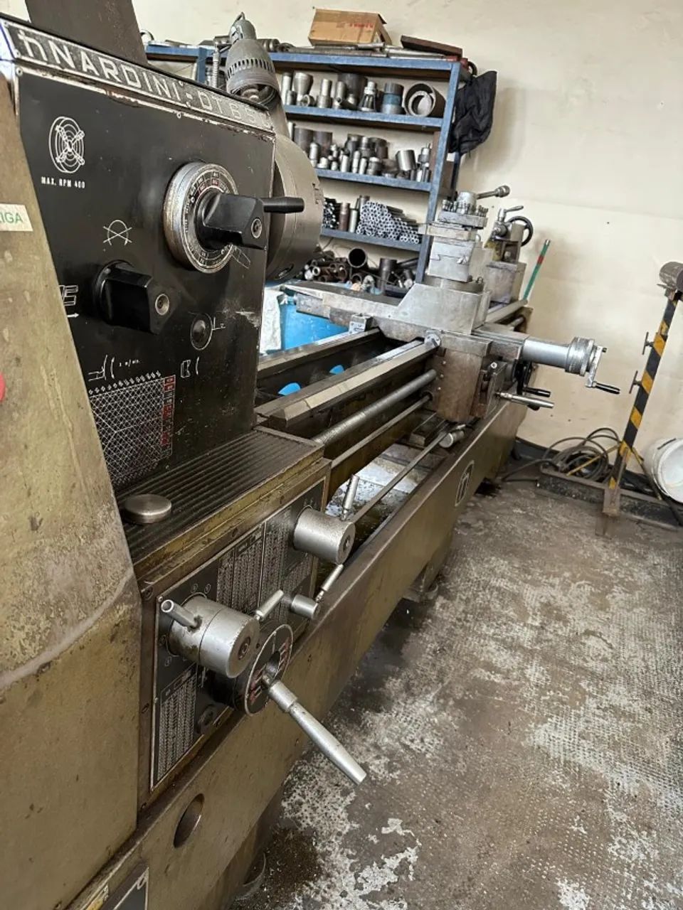 Torno Mecânico Nardini DT650 (DT651?3B) - 2.000mm | Revisado - Foto 3