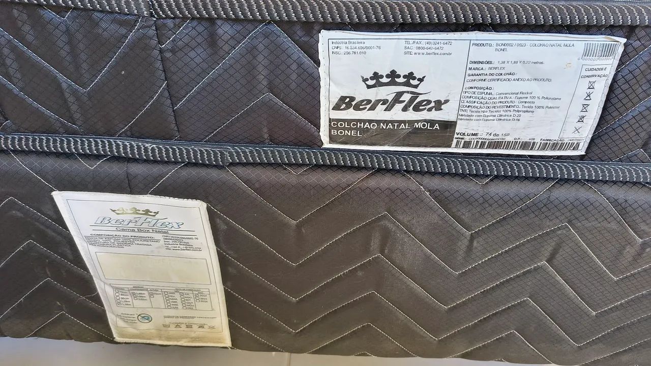 Cama box com colchão  - Foto 2